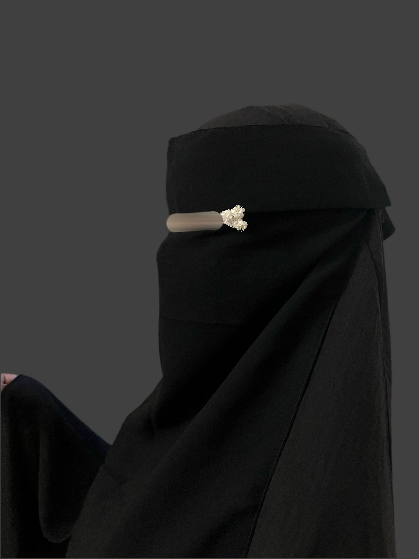 Short Niqab with eye flap