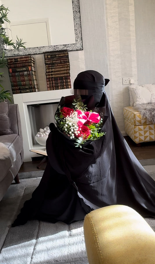 Oud Black Khimar